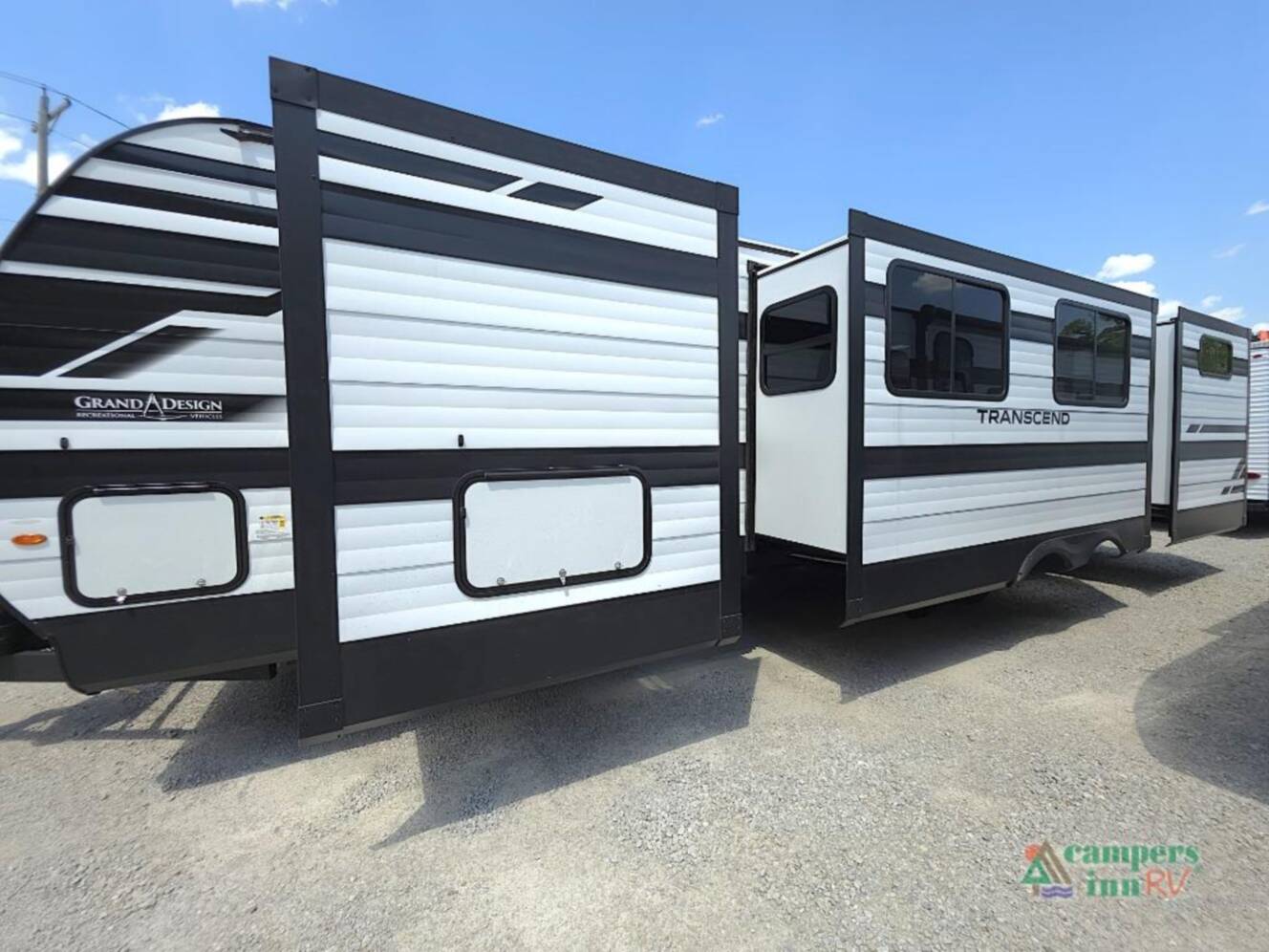A photo of this 2026 Grand Design Transcend Xplor 335BHT