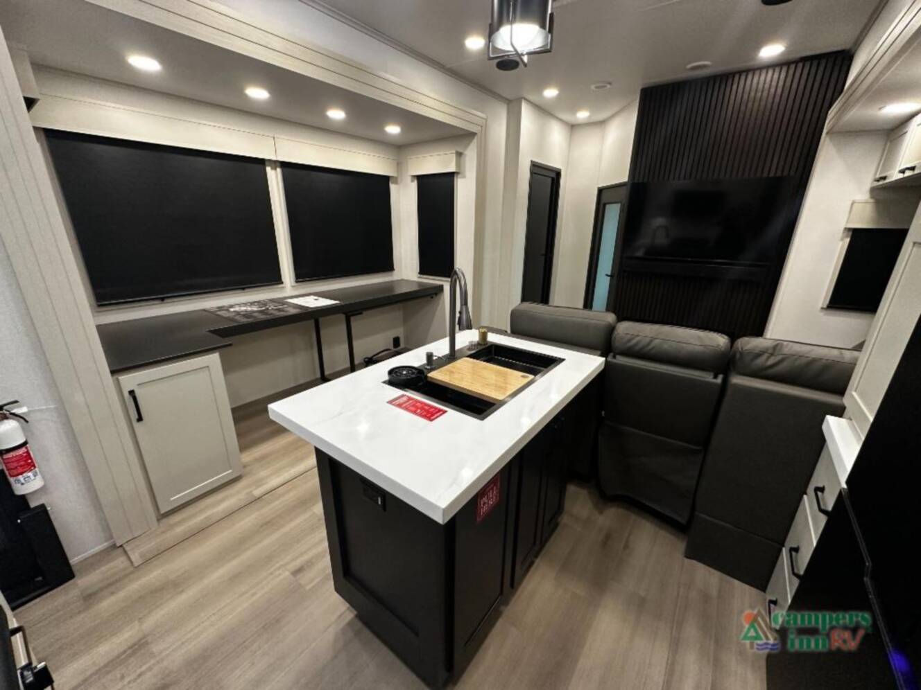 A photo of this 2026 Grand Design Momentum M-Class 399M