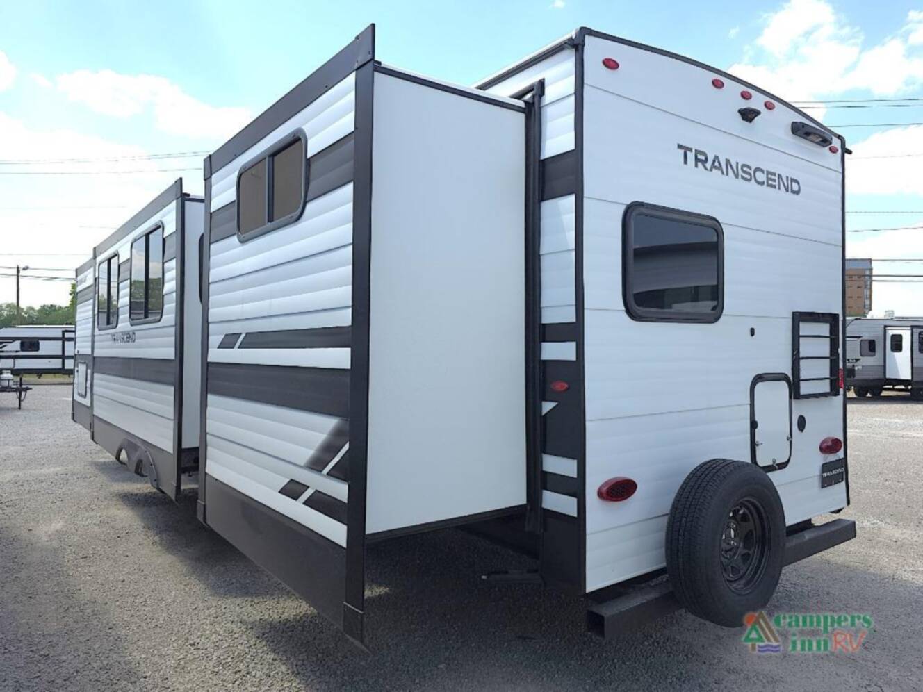 A photo of this 2026 Grand Design Transcend Xplor 335BHT