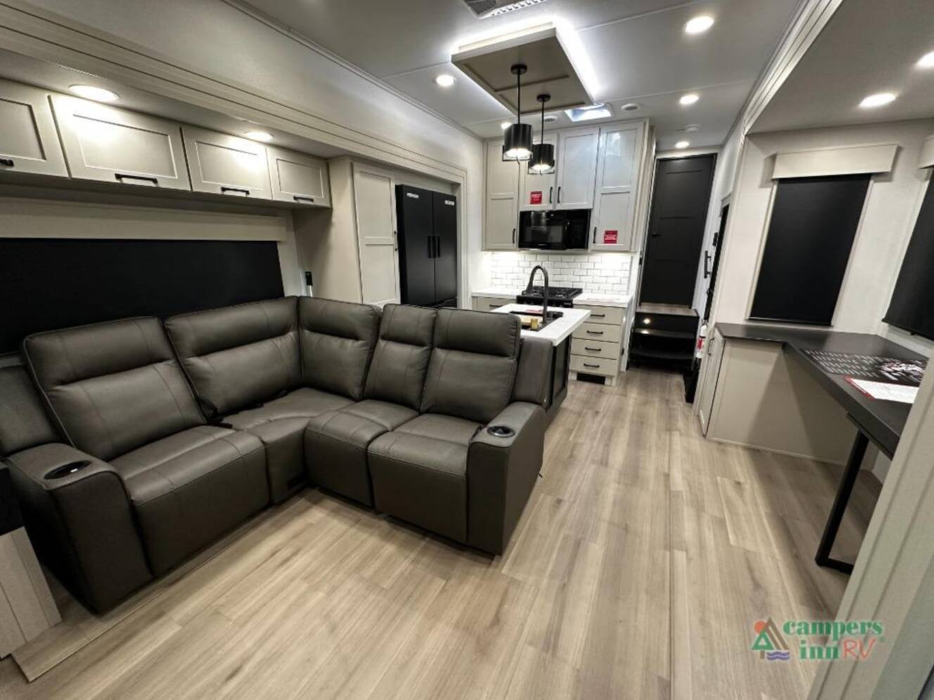 A photo of this 2026 Grand Design Momentum M-Class 399M