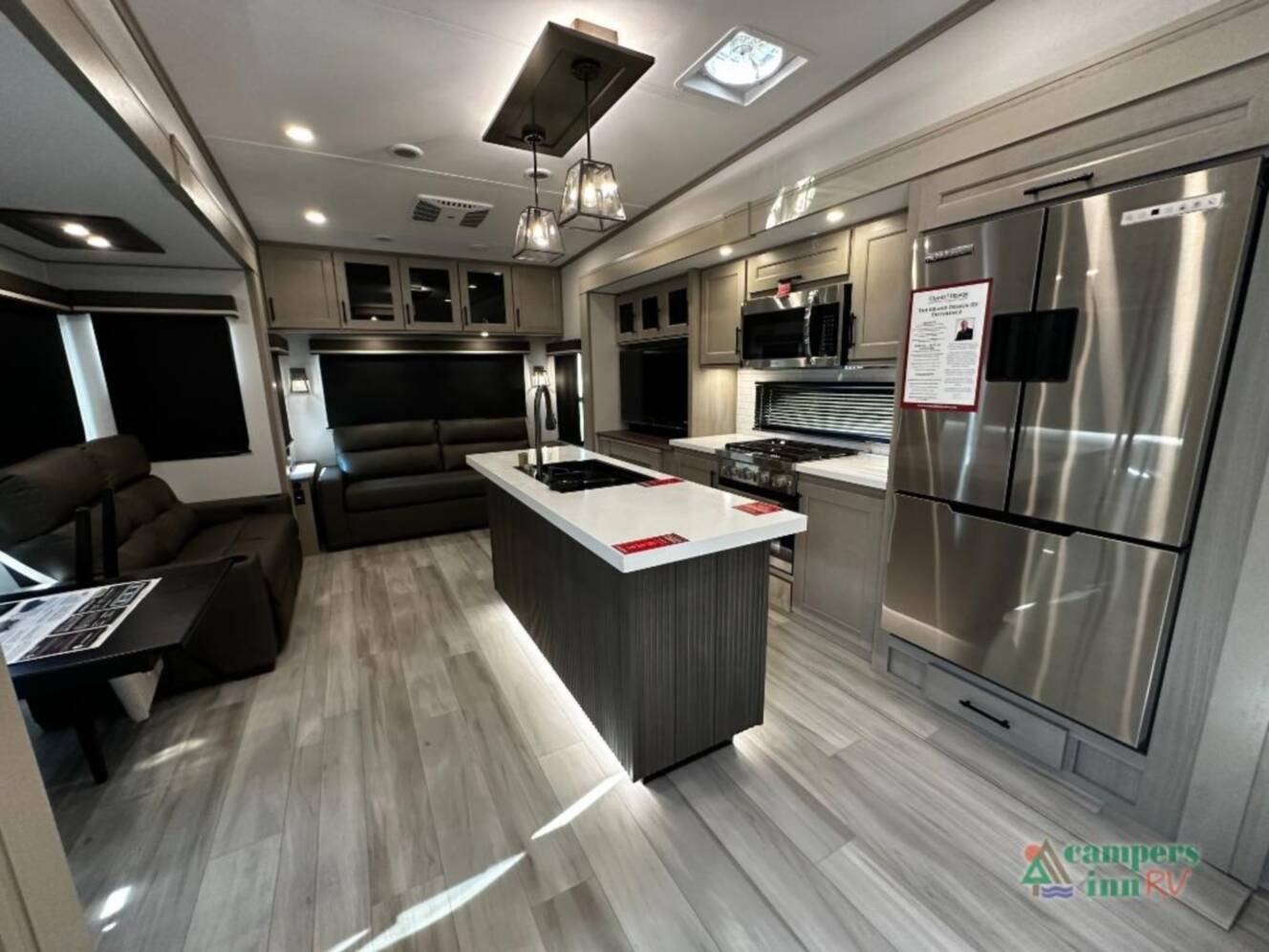 A photo of this 2026 Grand Design Influence 3503GK