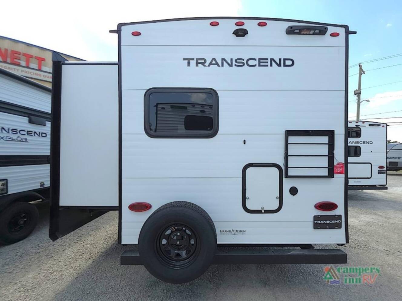 A photo of this 2026 Grand Design Transcend Xplor 335BHT