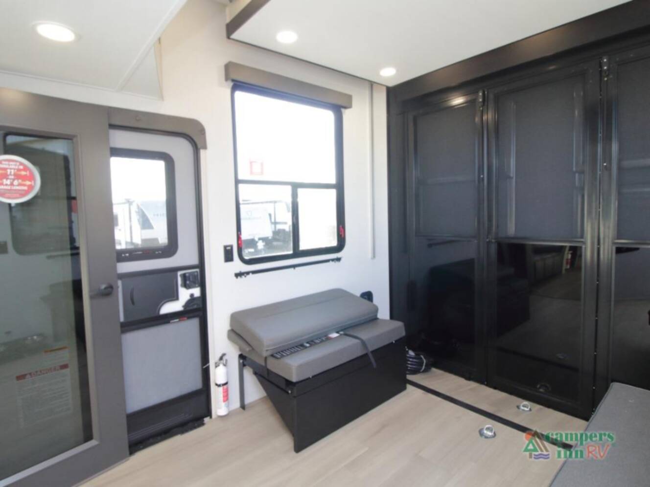 A photo of this 2026 Grand Design Momentum G-Class 320G