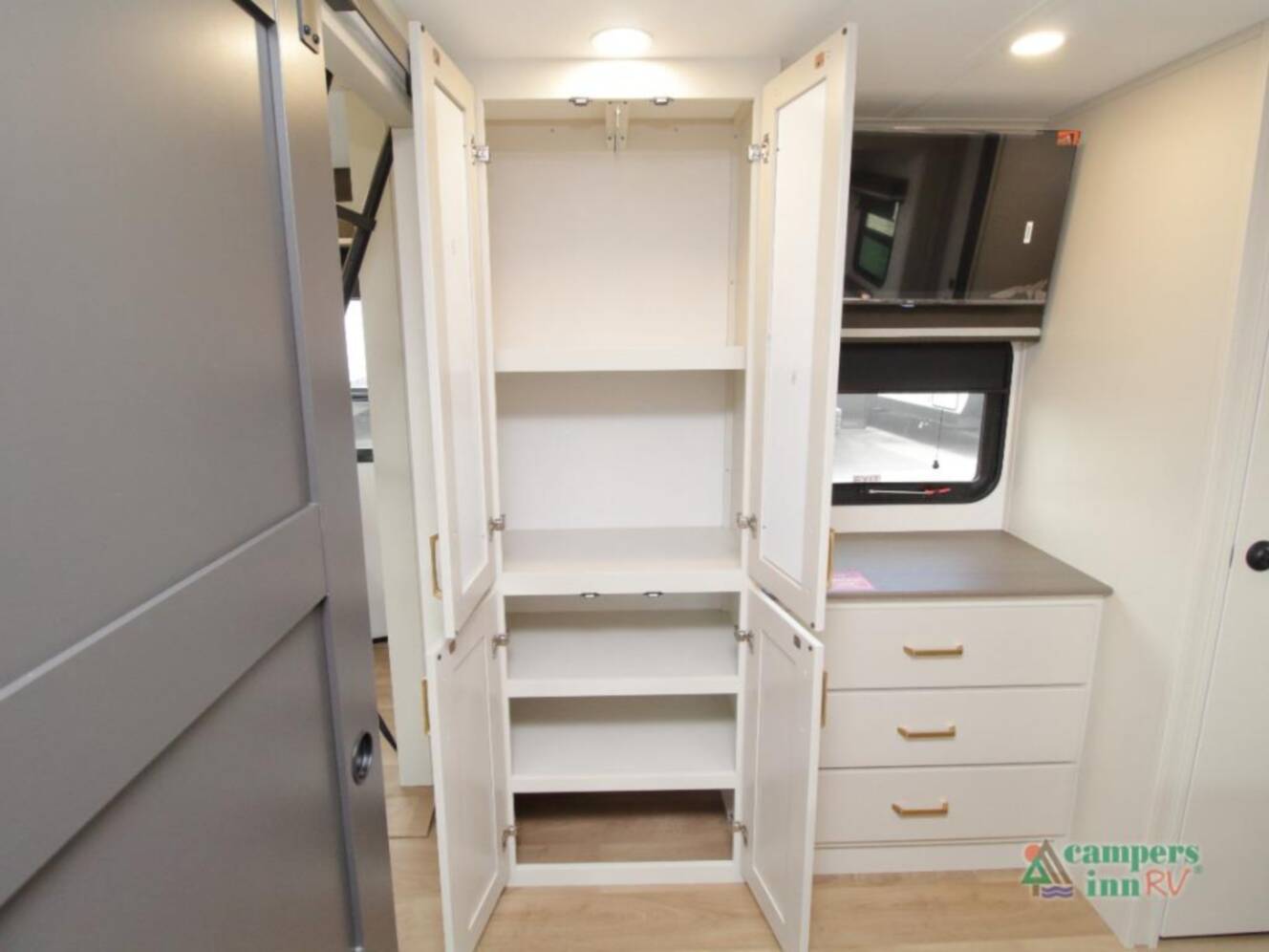 A photo of this 2026 Grand Design Influence 3804DS