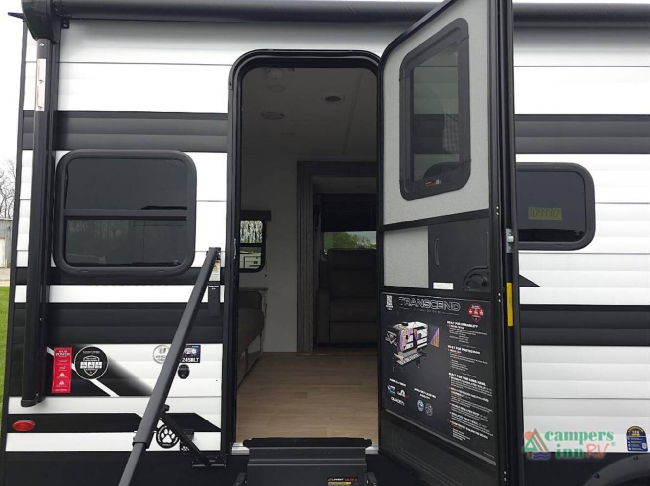 A photo of this 2026 Grand Design Transcend Xplor 245RLT