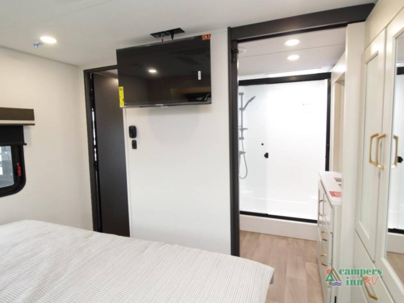 A photo of this 2026 Grand Design Influence 3804DS