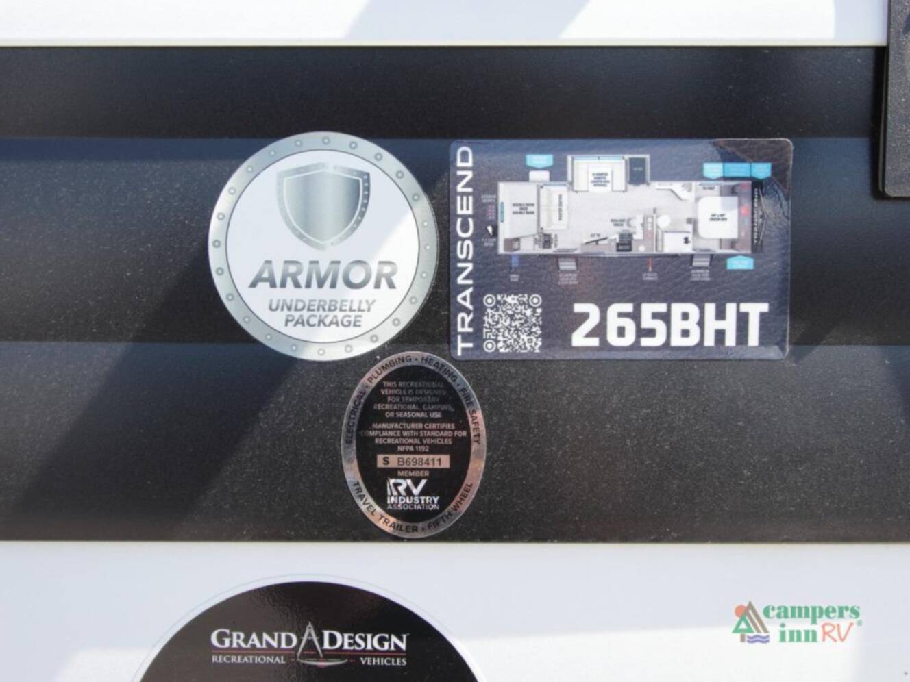A photo of this 2027 Grand Design Transcend Xplor 265BHT
