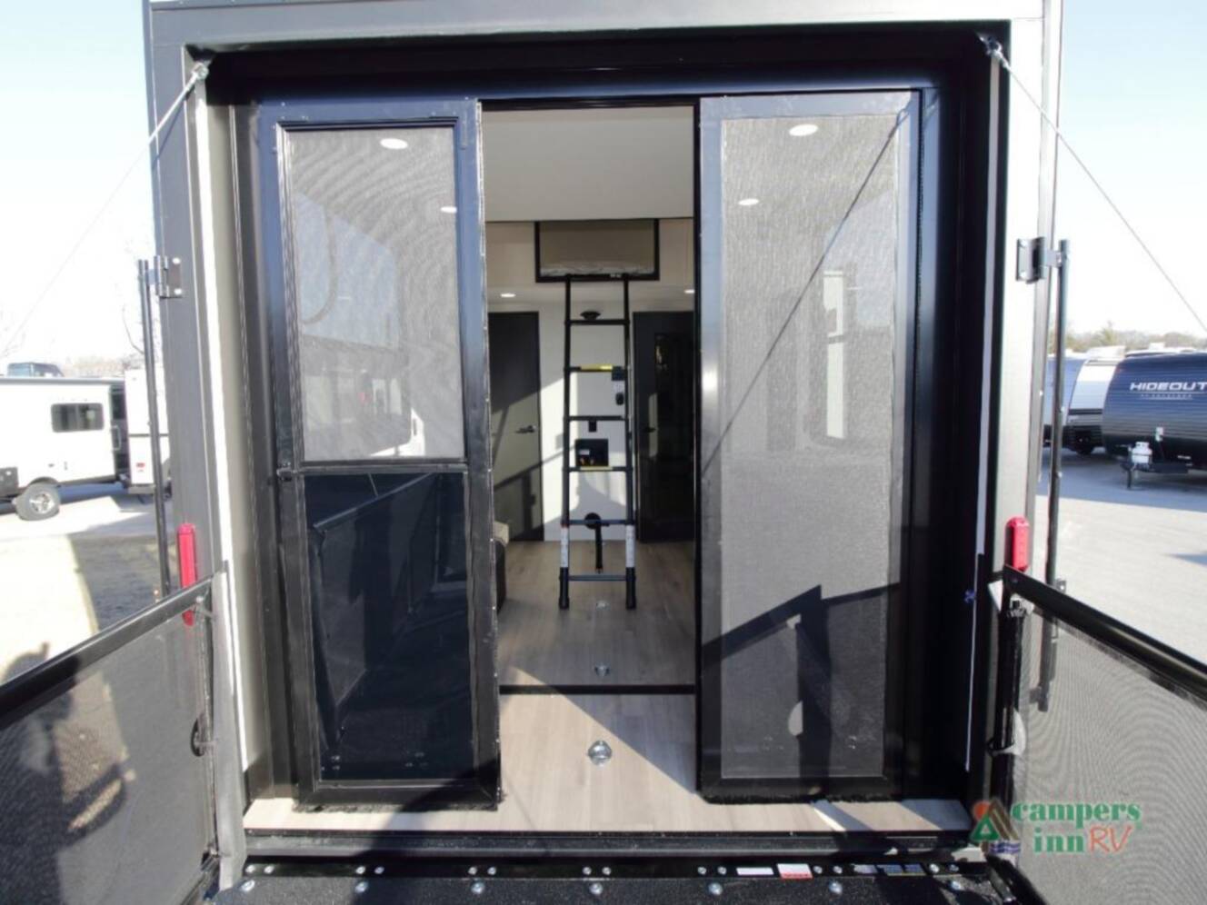 A photo of this 2026 Grand Design Momentum G-Class 320G