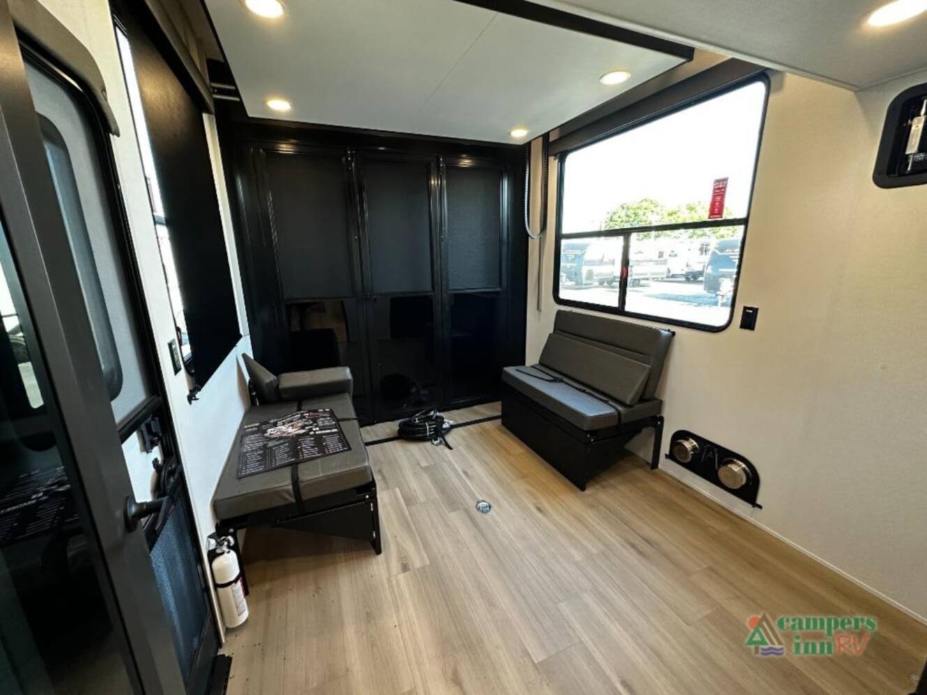 A photo of this 2026 Grand Design Momentum G-Class 320G