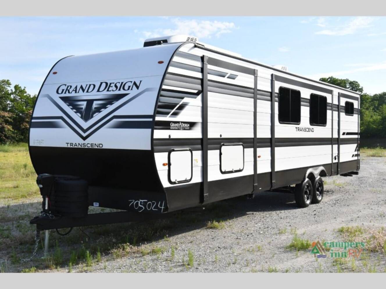 A photo of this 2026 Grand Design Transcend Xplor 335BHT
