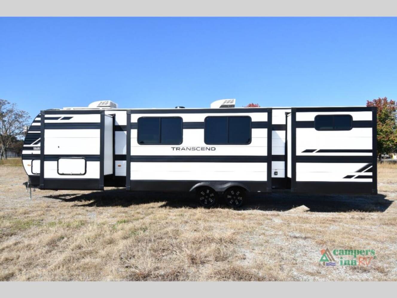A photo of this 2026 Grand Design Transcend Xplor 335BHT