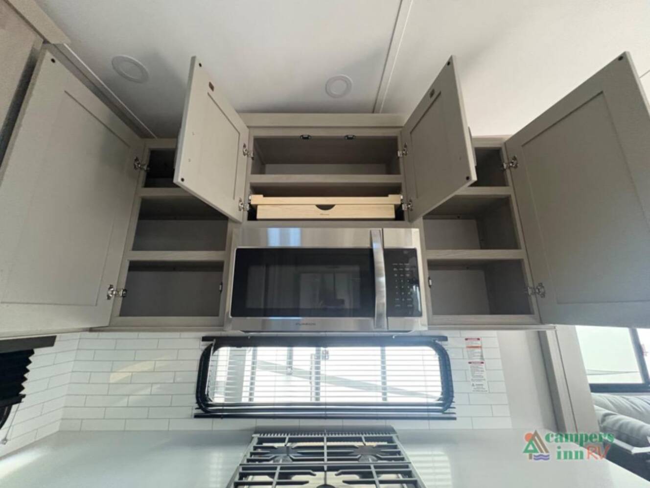 A photo of this 2025 Grand Design Influence 3203GK