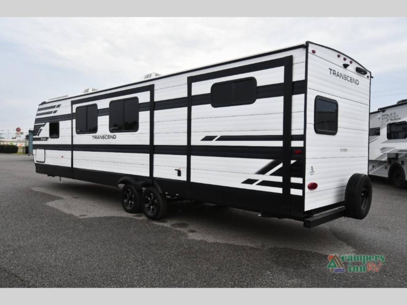 A photo of this 2026 Grand Design Transcend Xplor 325BHT