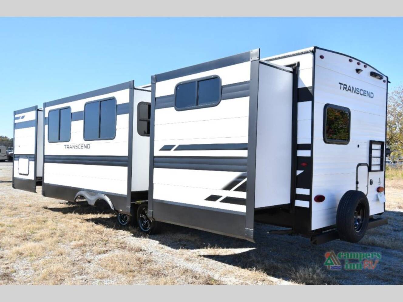 A photo of this 2026 Grand Design Transcend Xplor 335BHT