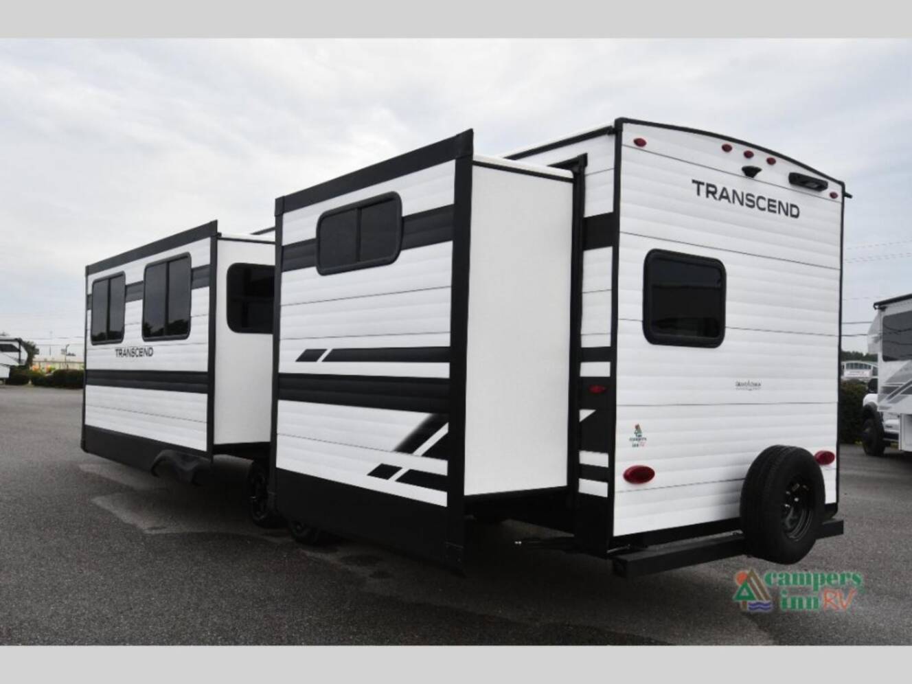 A photo of this 2026 Grand Design Transcend Xplor 325BHT