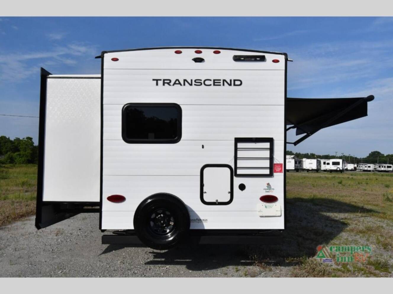 A photo of this 2026 Grand Design Transcend Xplor 335BHT