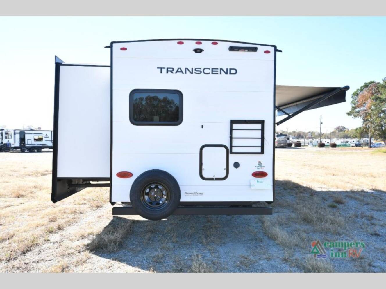 A photo of this 2026 Grand Design Transcend Xplor 335BHT