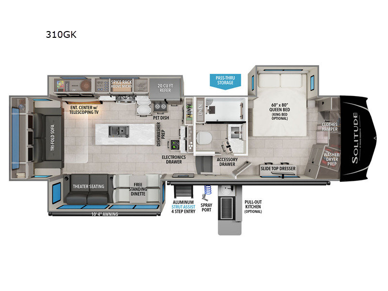 2026 Grand Design Solitude 310GK in collinsville IL