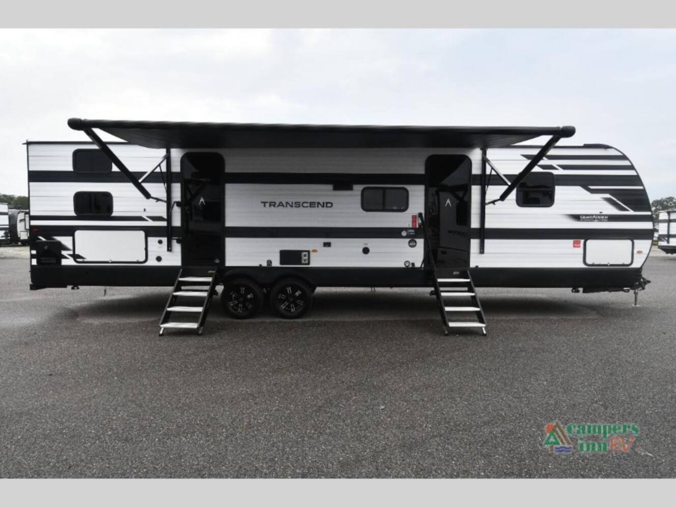A photo of this 2026 Grand Design Transcend Xplor 325BHT
