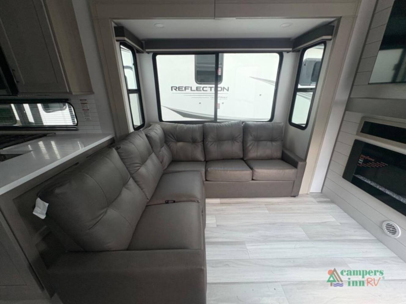 A photo of this 2025 Grand Design Influence 3203GK