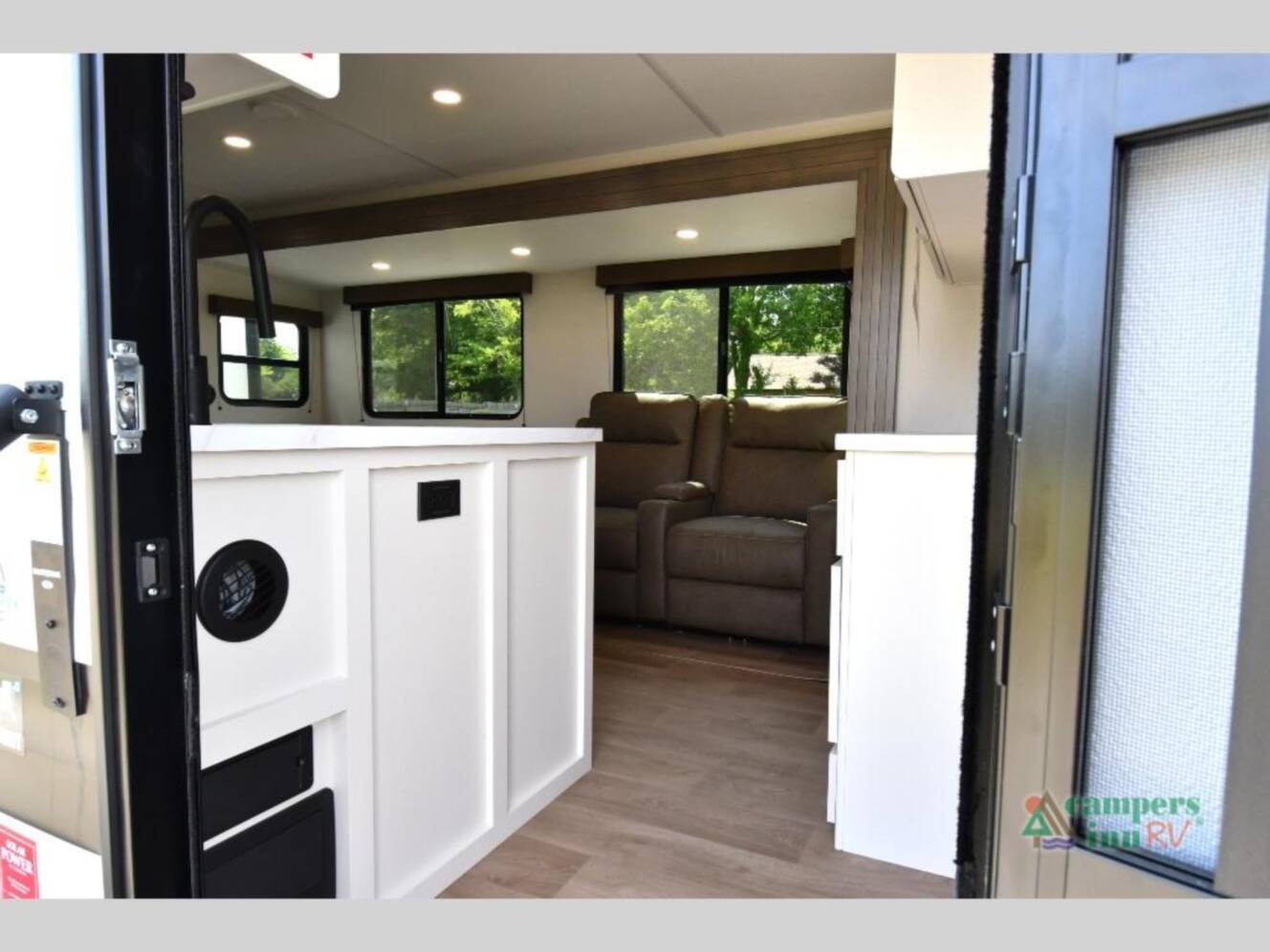 A photo of this 2026 Grand Design Transcend Xplor 335BHT
