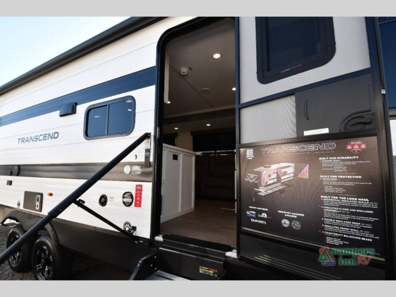 A photo of this 2026 Grand Design Transcend Xplor 335BHT