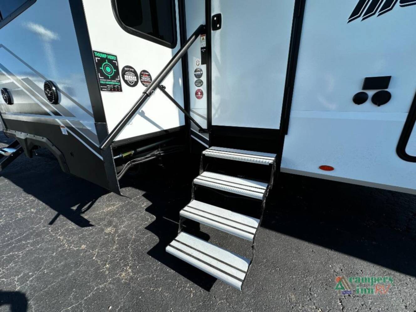 A photo of this 2026 Grand Design Momentum G-Class 320G