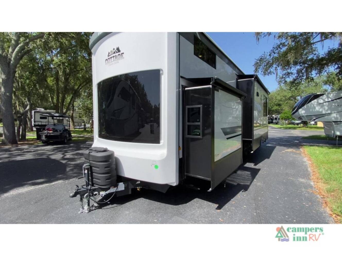 A photo of this 2026 Forest River Rv Cedar Creek Cottage 40CBK