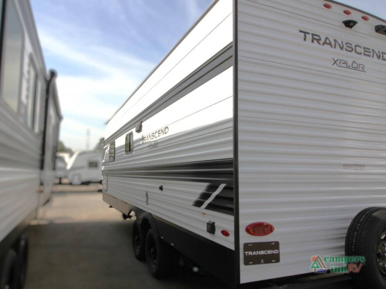 A photo of this 2026 Grand Design Transcend Xplor 19BHX