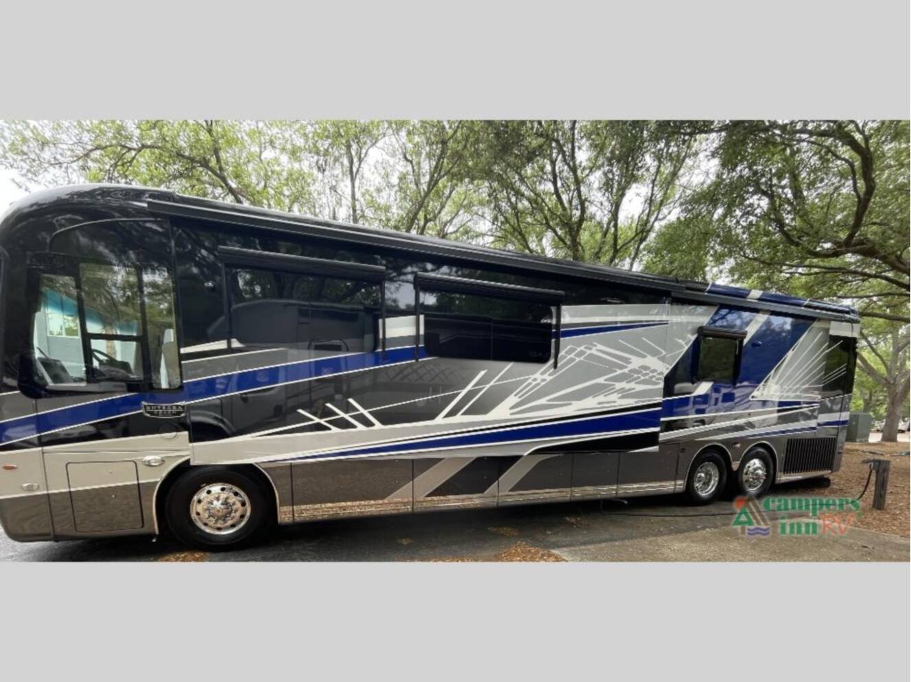 A photo of this 2024 Entegra Coach Cornerstone 45D