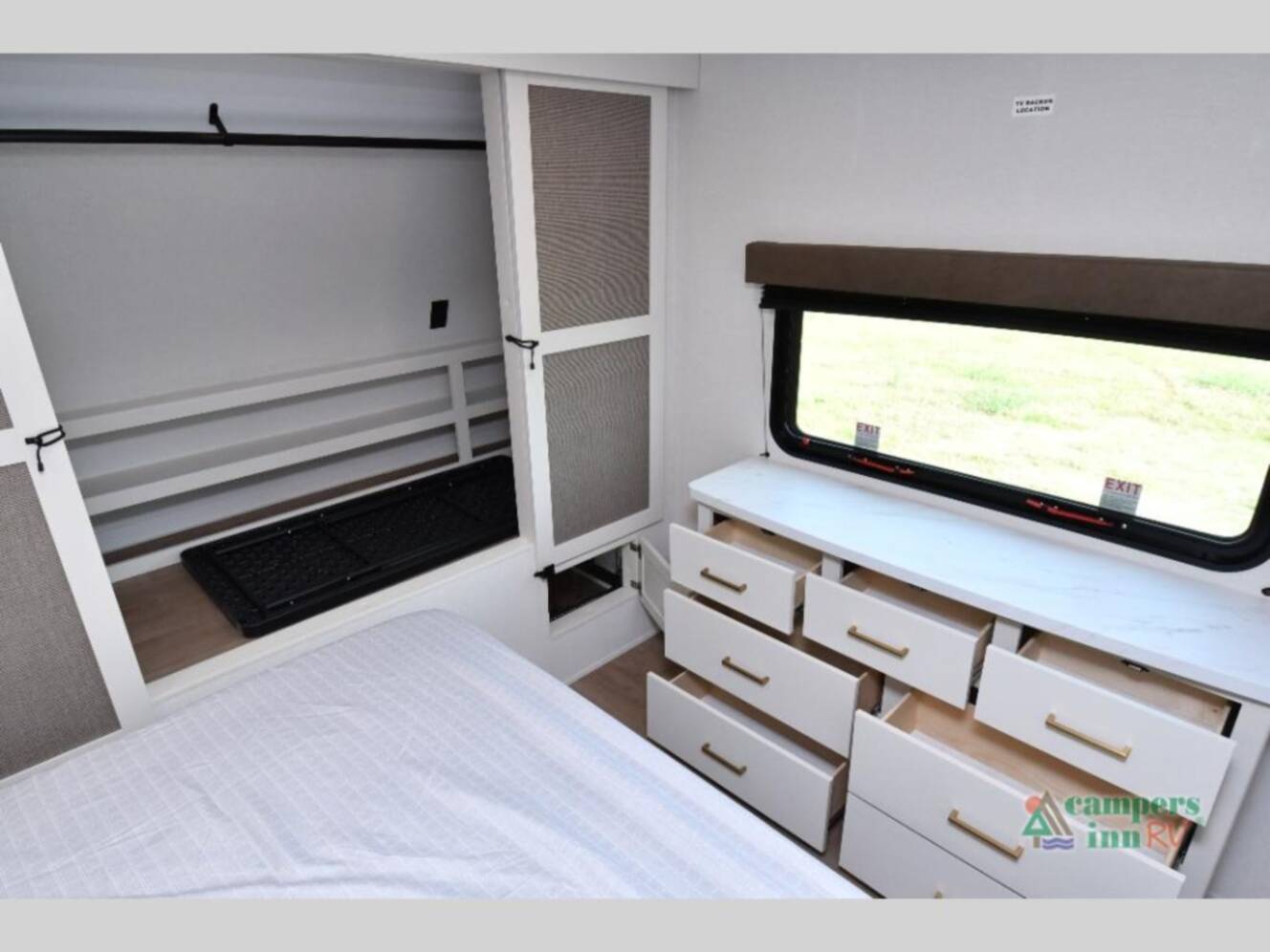A photo of this 2026 Grand Design Transcend Xplor 335BHT