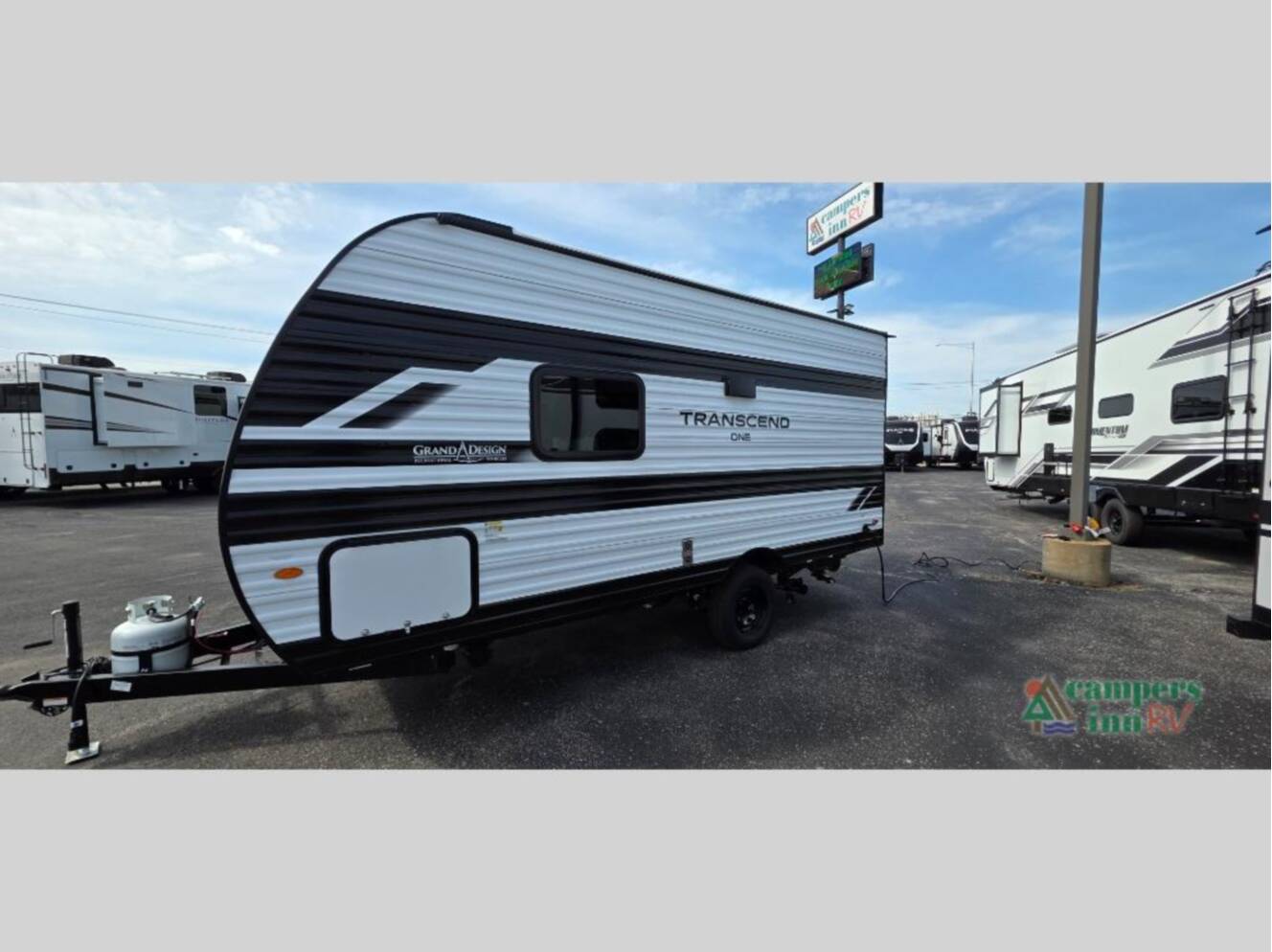 A photo of this 2026 Grand Design Transcend One 151RB