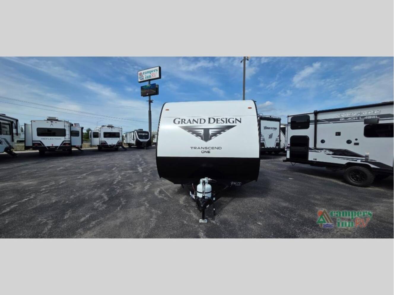 A photo of this 2026 Grand Design Transcend One 151RB