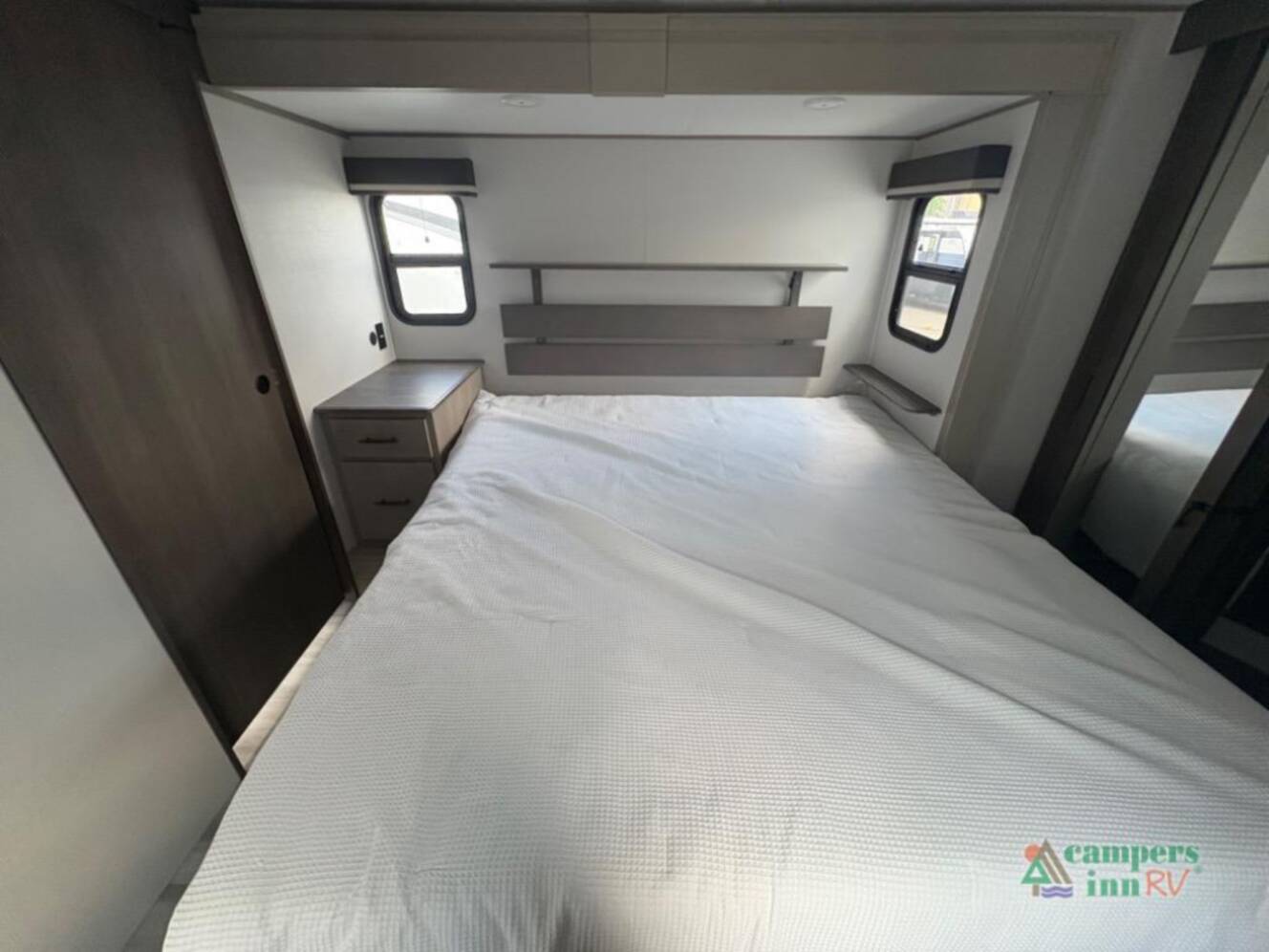 A photo of this 2025 Grand Design Influence 3203GK