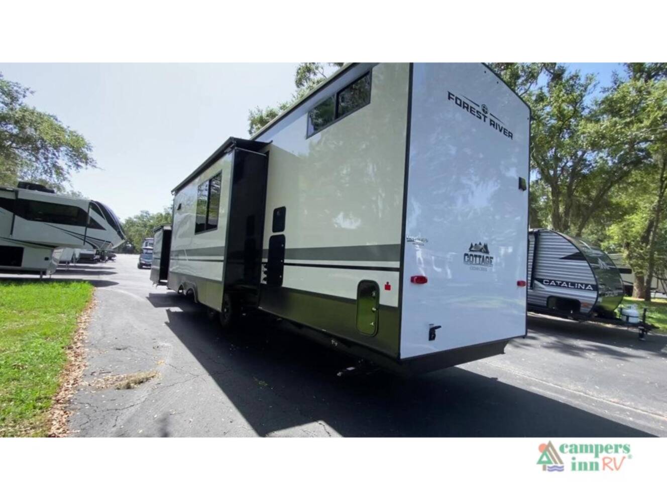 A photo of this 2026 Forest River Rv Cedar Creek Cottage 40CBK