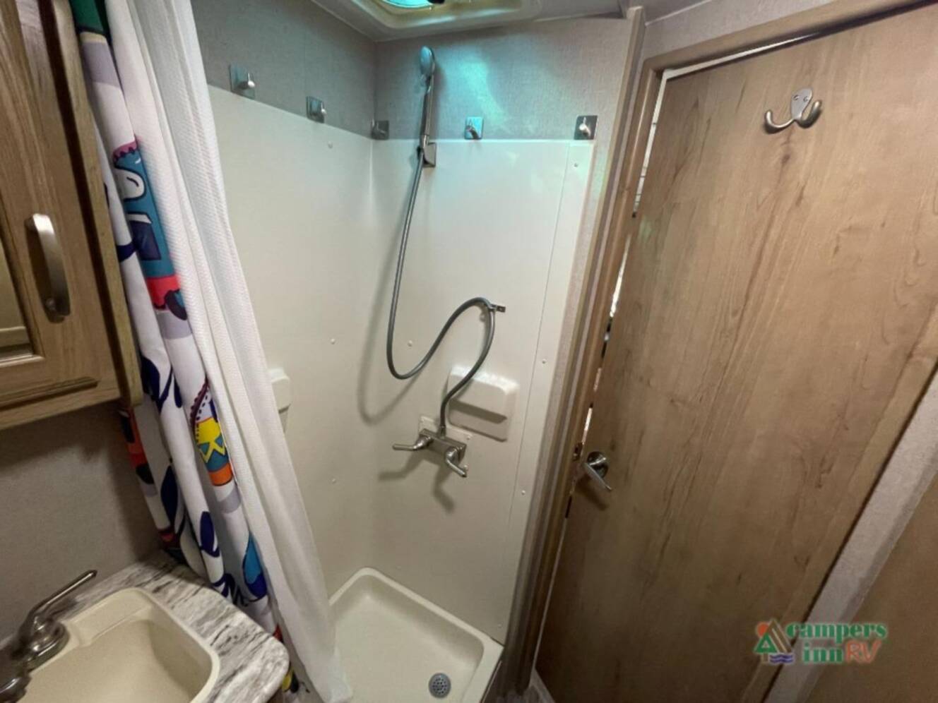A photo of this 2020 Winnebago Industries Towables Minnie Drop 210RBS