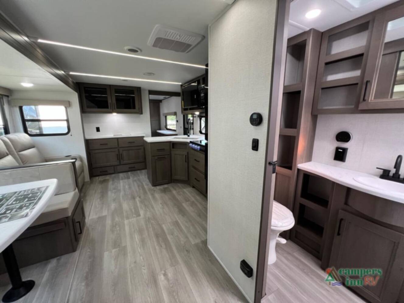 A photo of this 2026 Grand Design Transcend Xplor 335BHT