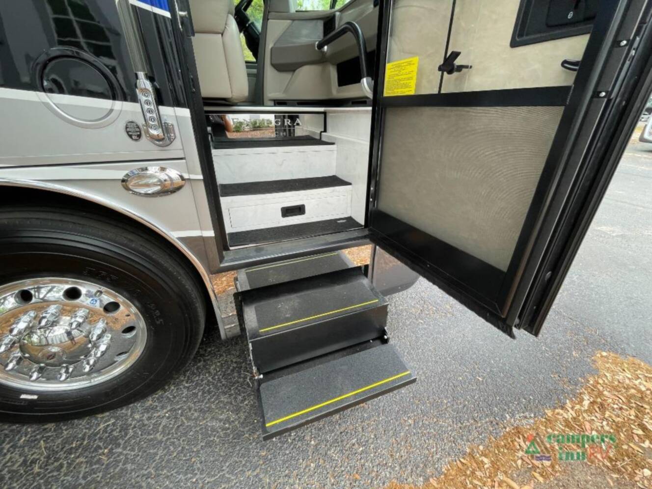 A photo of this 2024 Entegra Coach Cornerstone 45D