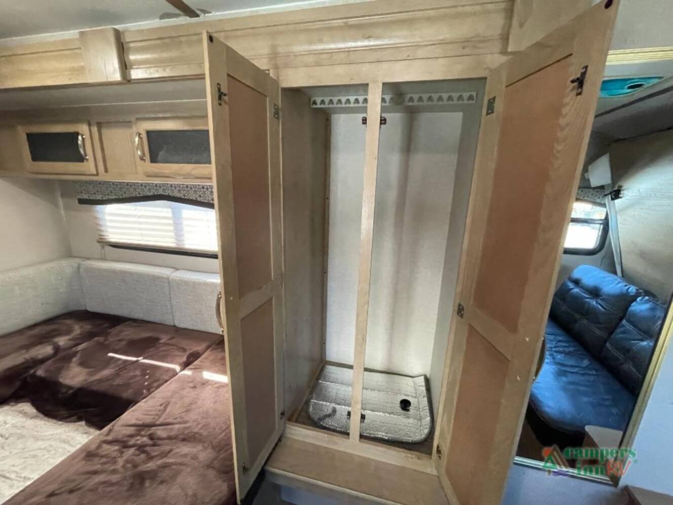 A photo of this 2020 Winnebago Industries Towables Minnie Drop 210RBS