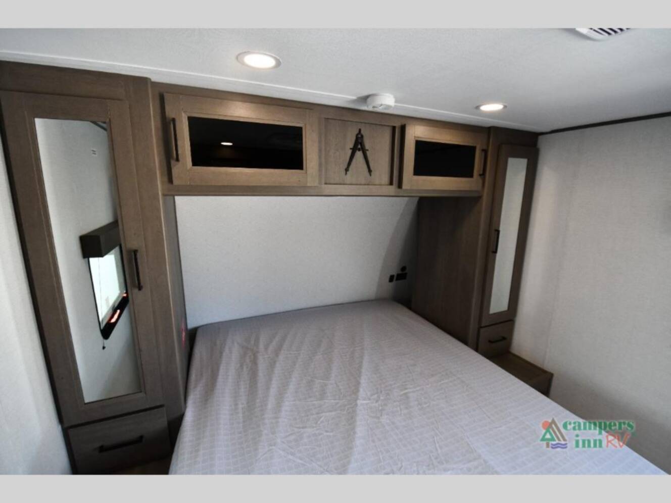 A photo of this 2026 Grand Design Transcend Xplor 325BHT