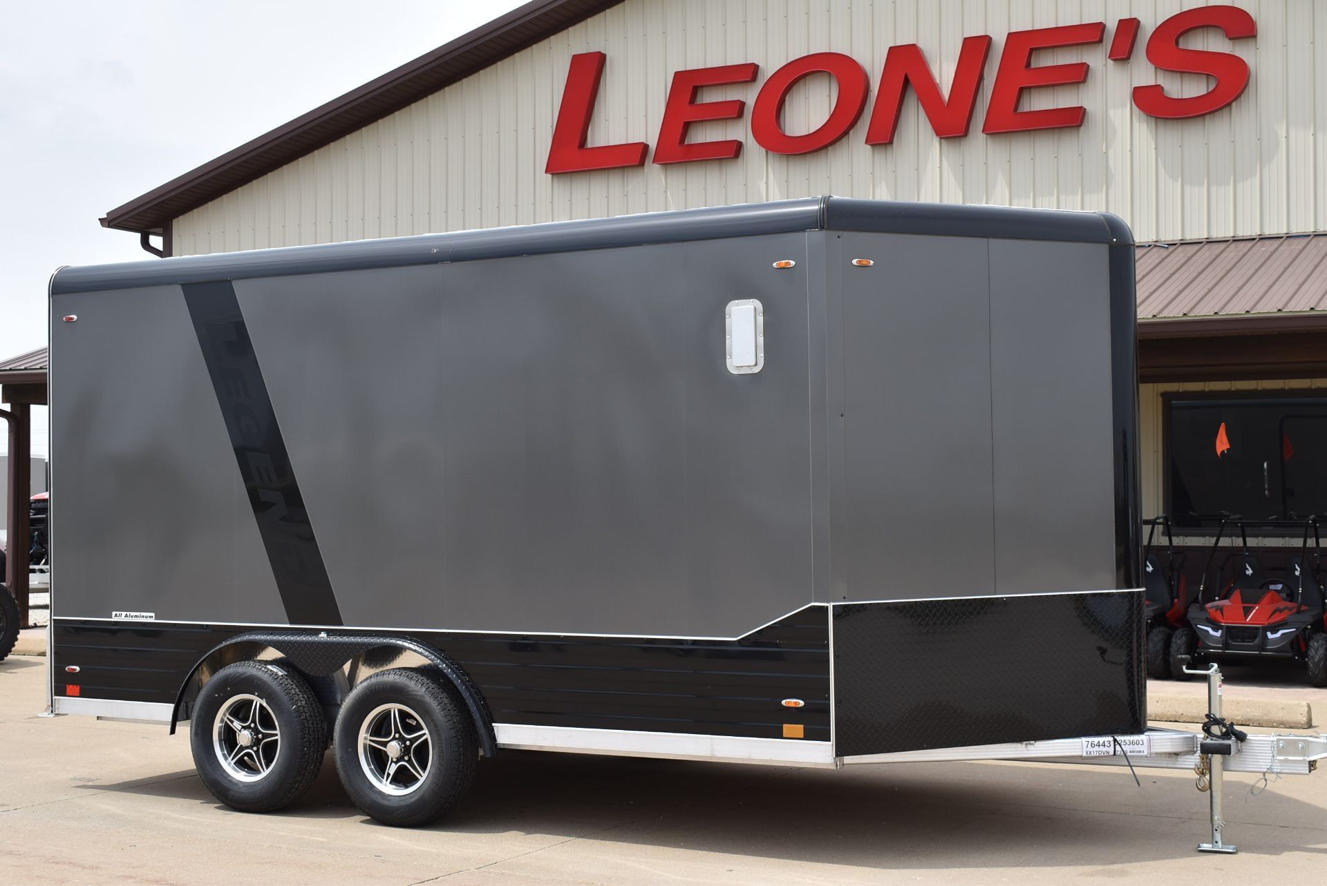2027 Legend Premium Trailers 8X17 DELUXE V-NOSE CARGO in Peru, IL