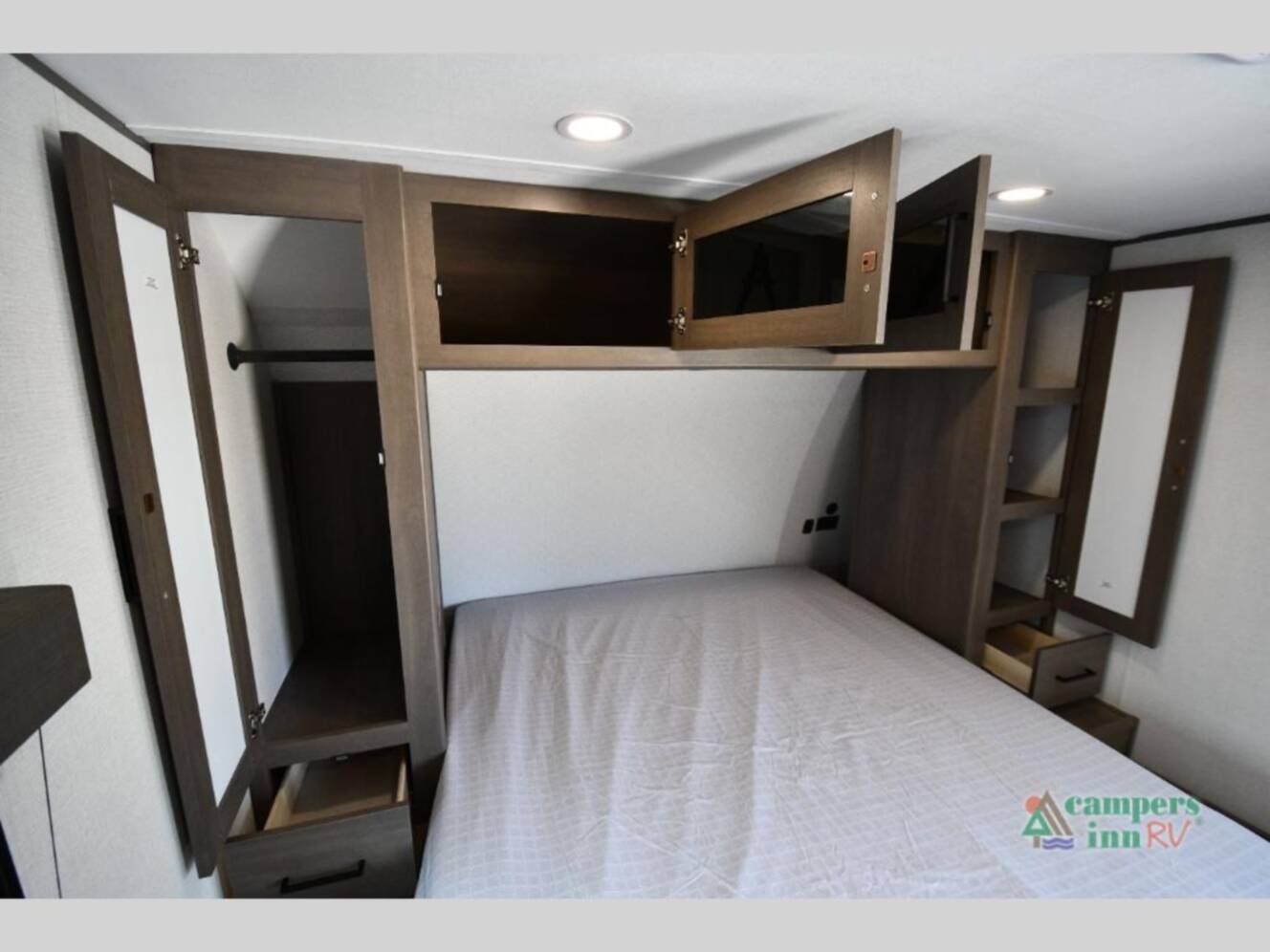 A photo of this 2026 Grand Design Transcend Xplor 325BHT