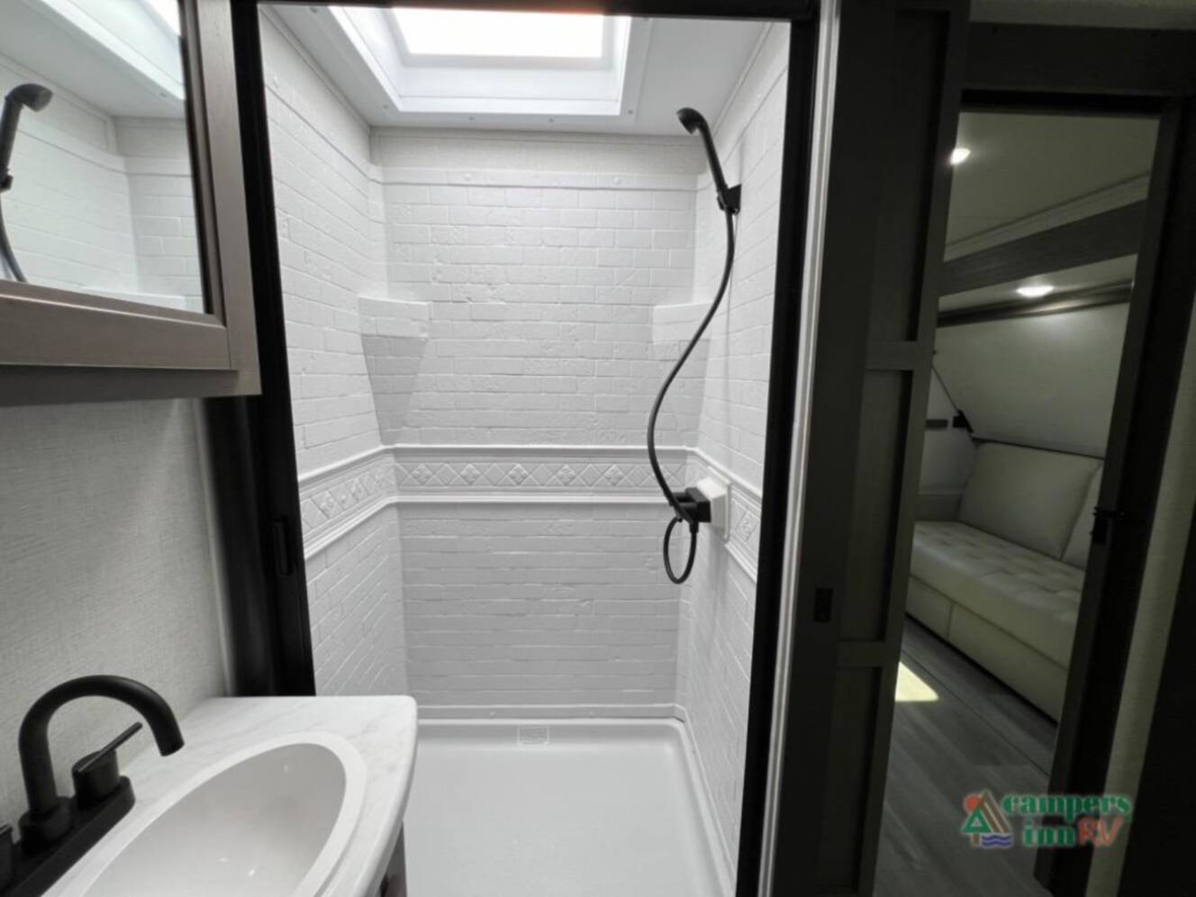 A photo of this 2026 Grand Design Transcend Xplor 335BHT