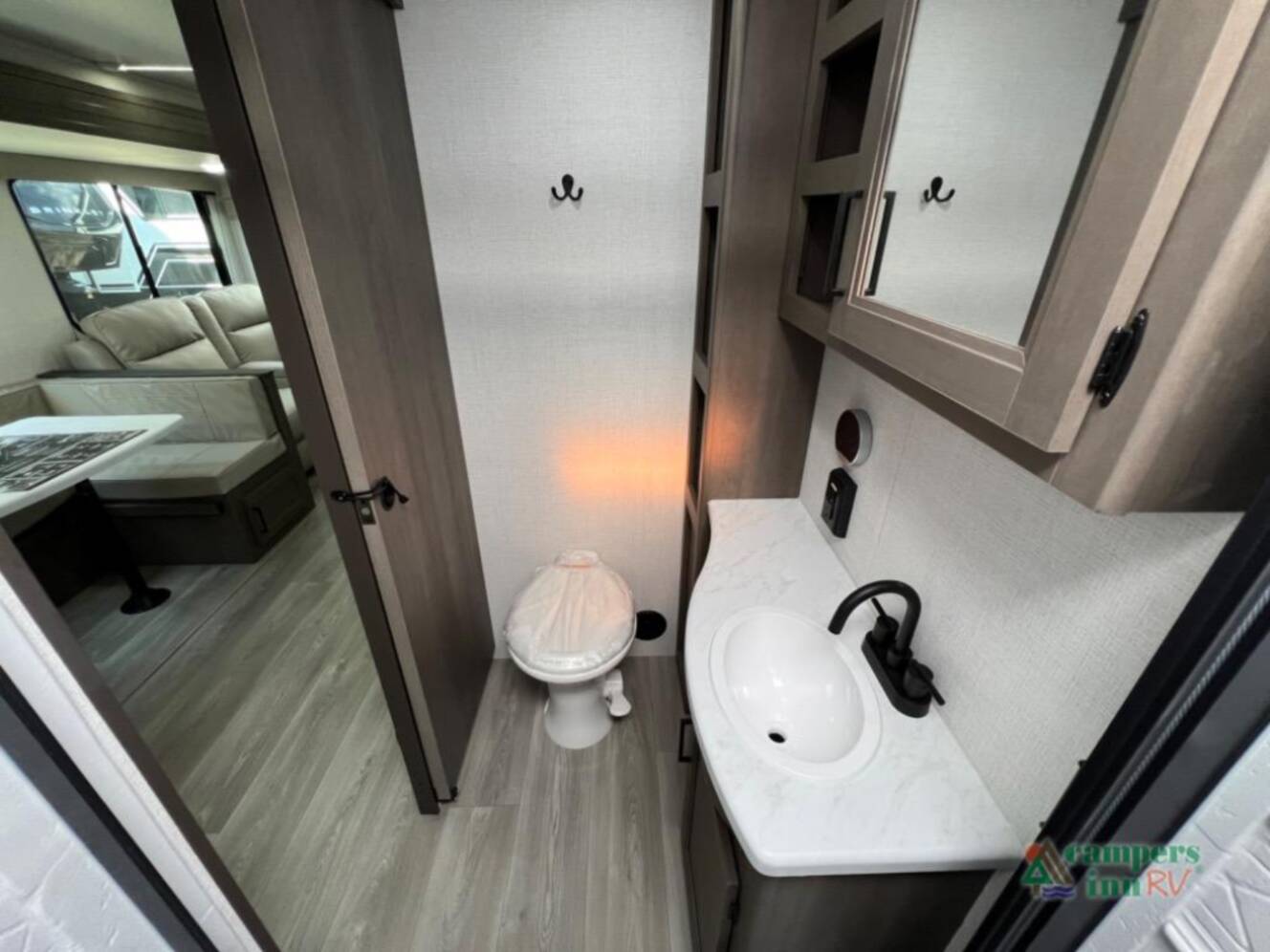 A photo of this 2026 Grand Design Transcend Xplor 335BHT