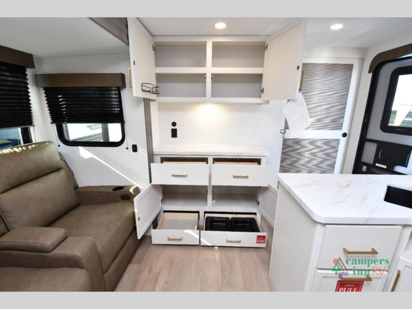 A photo of this 2026 Grand Design Transcend Xplor 335BHT