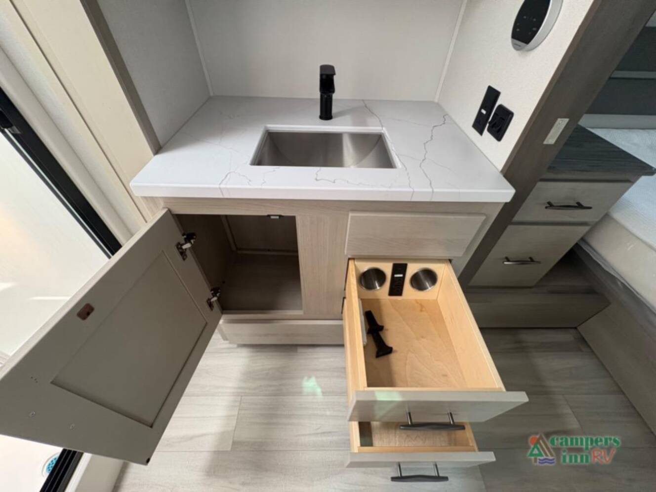 A photo of this 2025 Grand Design Influence 3203GK