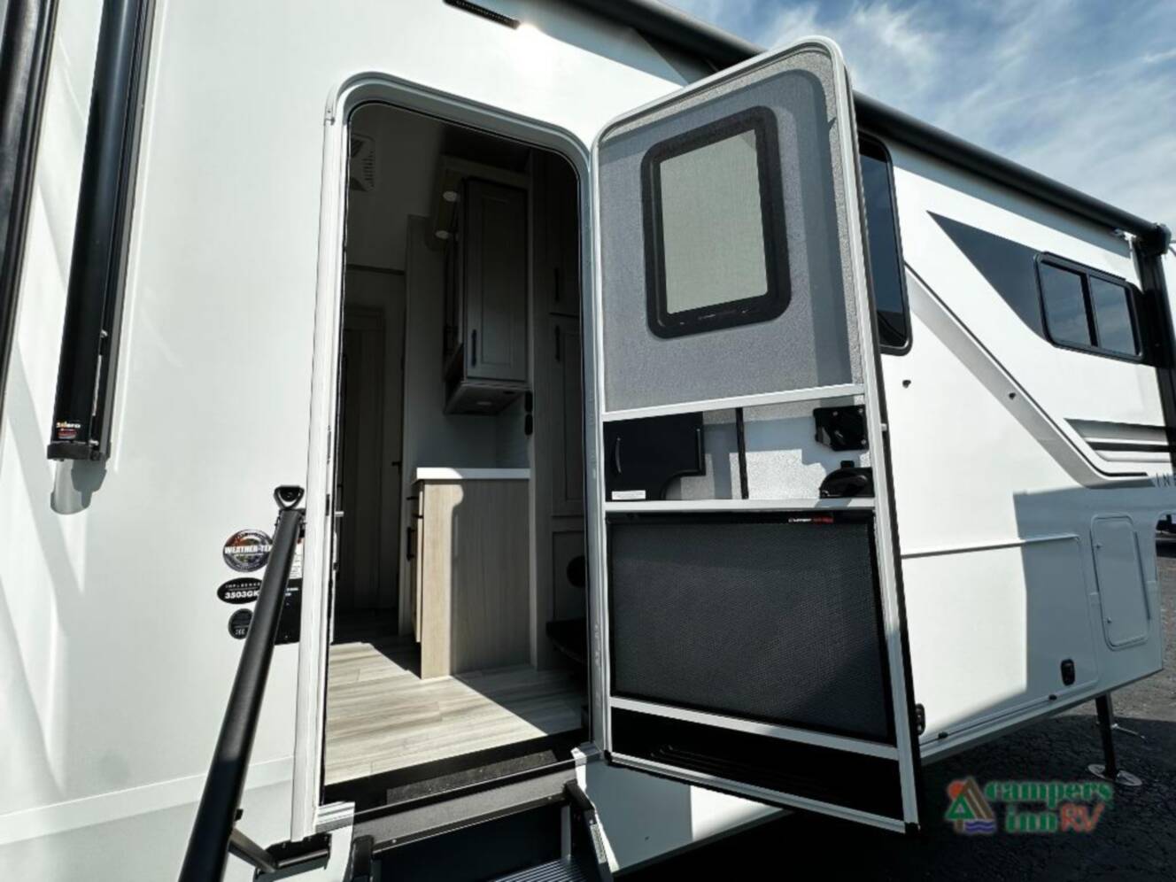 A photo of this 2026 Grand Design Influence 3503GK