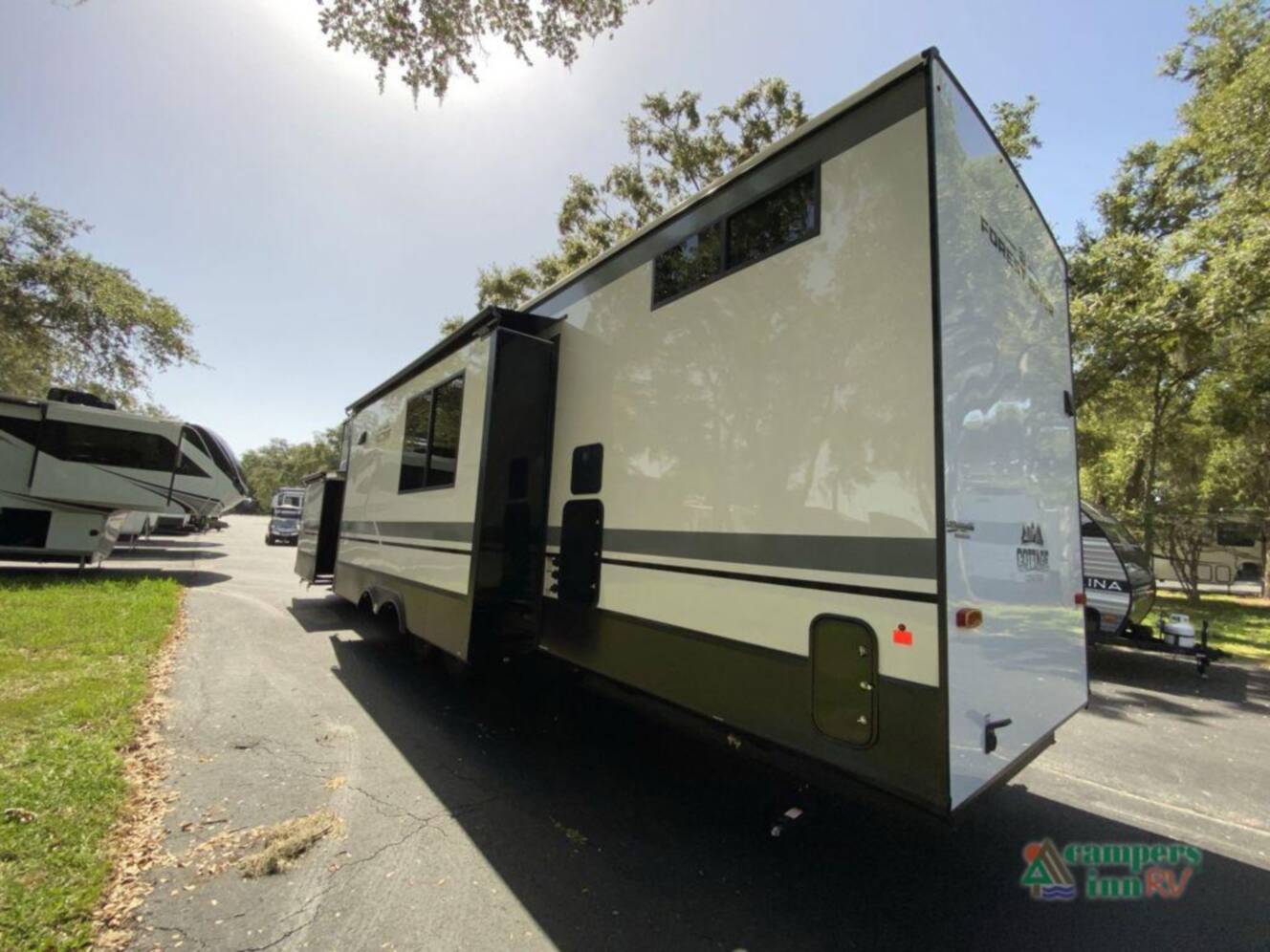 A photo of this 2026 Forest River Rv Cedar Creek Cottage 40CBK