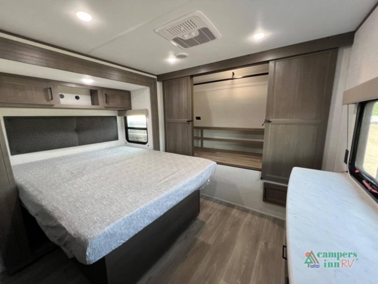 A photo of this 2026 Grand Design Transcend Xplor 335BHT