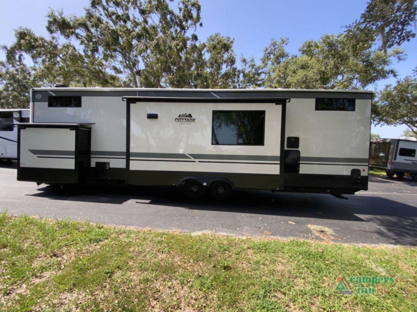 A photo of this 2026 Forest River Rv Cedar Creek Cottage 40CBK